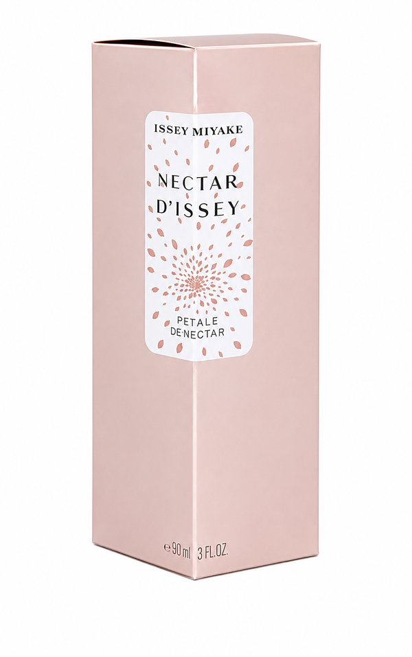 Issey Miyake Petal De Nectar women's fragrance bottle with floral design, 90ml Eau De Toilette for women.