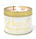 Happy Anniversary Scented Tin Candle