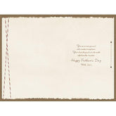 Wishing Well Studios Father's Day Card - Just for You on Father's Day Sailing Boat Design