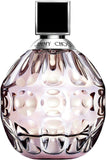Jimmy Choo women's Eau de Toilette spray 100ml, elegant fragrance bottle with a sleek design and gold accents.