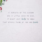 Hallmark Christmas Thinking of You Card - Traditional Illustrated Text Design, 25572119, Multicoloured