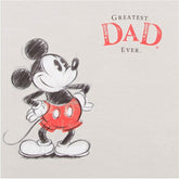 Disney Mickey Dad Birthday Card Totally Wonderful