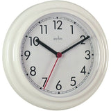 Acctim Stratford Wall Clock 230mm White
