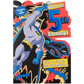 DC Comics 5th Birthday Card "Batmobile"