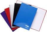 Tiger A6 case bound feint ruled 80 sheets hard back notebook x 1 single