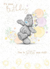 Tatty Teddy Bear 'It's Your Birthday' Card