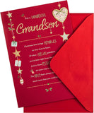 Wonderful Grandson Christmas Card