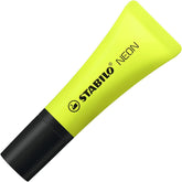 STABILO Highlighter Marker - Neon Yellow (Pack of 3)