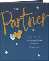 3D Effect Father's Day Card For Partner