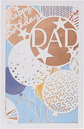 Contemporary Dad Birthday Card