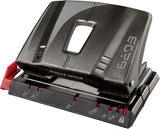 Maped Advanced Metal 2-Hole Punch in graphite, designed for punching 20/25 sheets with durable metal construction.