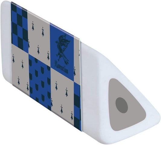 Set of 3 Maped Harry Potter pyramid erasers in white, designed for precision and comfort, perfect for students and fans.