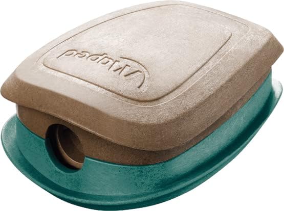 Maped Smiling Planet 1-Hole Pencil Sharpener with colorful smiling face design, compact and easy to use for students.