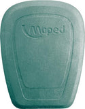 Maped Smiling Planet 1-Hole Pencil Sharpener, colorful plastic pencil sharpener with a smiling face design.