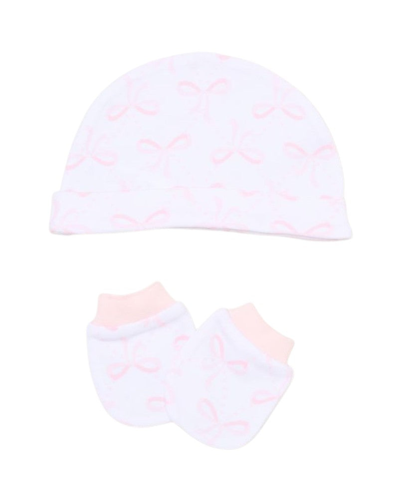 Send It By White & Pink Bow 5 Piece Set