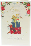 For A Special Sister Christmas Card