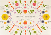 Nature Mandela Design Birthday Card