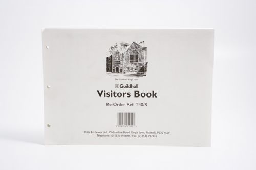 Guildhall Visitor Book Loose Leaf Refills (Pack 50 Sheets)