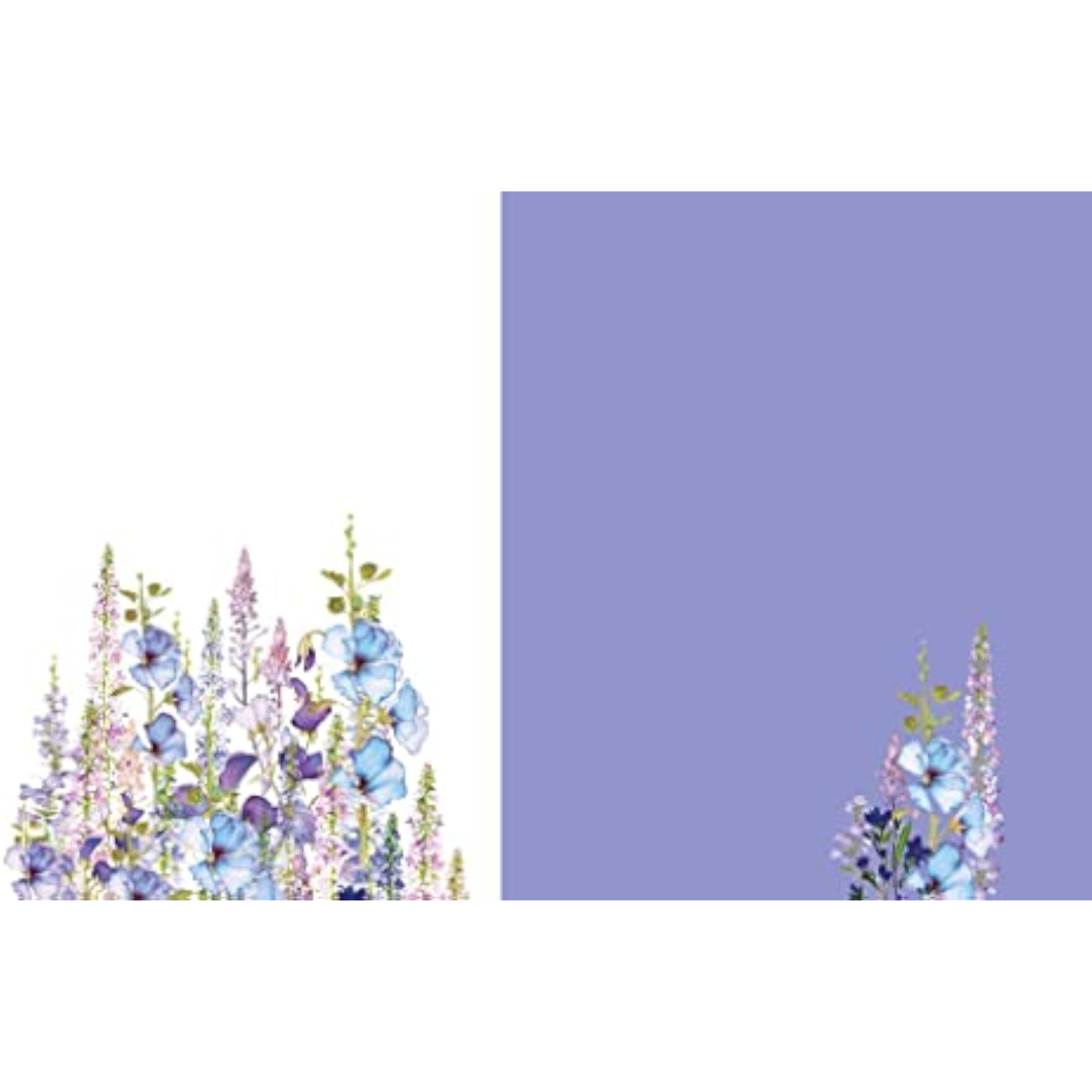 William Morris Garden birthday greeting card by NQ featuring floral garden design with intricate botanical illustrations.