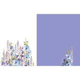 William Morris Garden birthday greeting card by NQ featuring floral garden design with intricate botanical illustrations.
