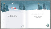 Wife Cute Polar Bear Embellished Christmas Card