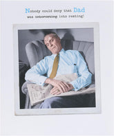 Father's Day Card For Dad With Envelope - Funny Joke Design