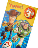 Disney Toy Story 3rd Boy Birthday Card with Badge