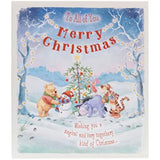 Disney Winnie The Pooh Merry Christmas to All Christmas Card