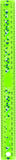 Oxford GEO folding rule in green, showing measurement markings and compact design for precise measuring tasks.