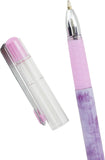 Six Oxford Illusions Ink Pens in assorted colors arranged in a row on a white background.