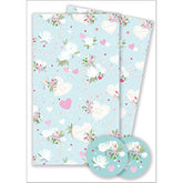 Love Heart & Flowers 2 Sheets & 2 Tags