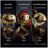 Paco Rabanne Lady Million Royal Eau de Parfum spray for women, 80ml bottle with elegant gold design.
