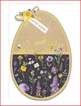 Egg Easter Card - Easter Wishes