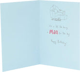 Lady of Leisure Humorous Giggles Girl Birthday Card