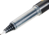 Pilot V7 Liquid Ink Rollerball pen with 0.7 mm tip in black ink, featuring a sleek design and smooth writing performance.