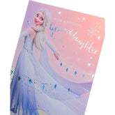 Frozen Birthday Card for Lovely Granddaughter