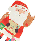 A Little Letter from Santa Christmas Card for Kids