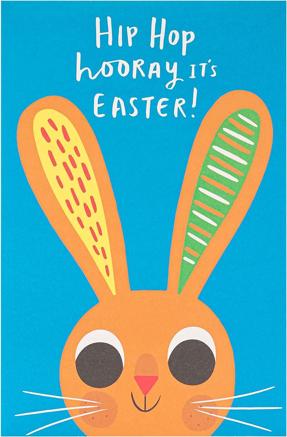 Kids Easter Wishes Bunny Card