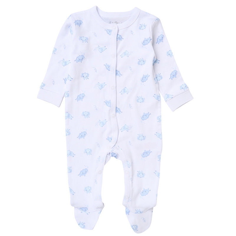 Send It By White & Blue Elephant 5 Piece Set