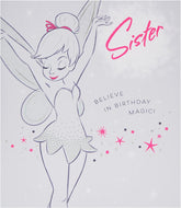 Disney Tinkerbell Sister Birthday Card
