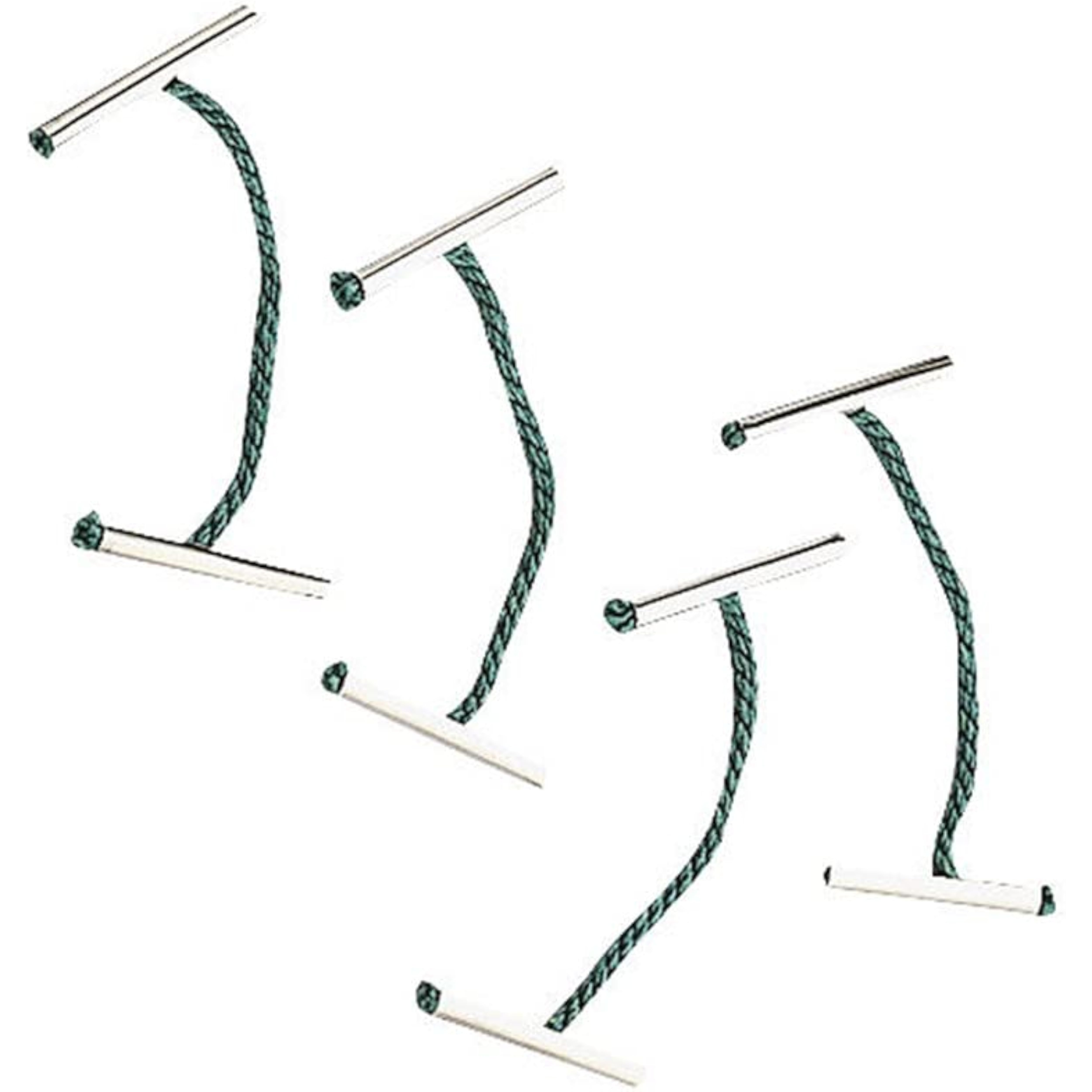 Q-Connect metal treasury tags, 25mm, pack of 100, durable stationery tags for organizing and labeling items.
