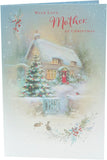 Christmas Card for Mother - Mother Christmas Card - Traditional Christmas Card for Mother - Christmas Card for Her