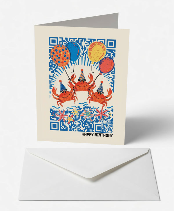 Party Crabs Birthday Card