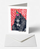 Party Gorilla Birthday Card