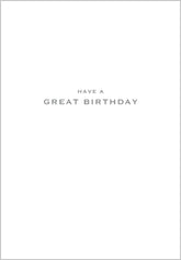 Mountain Bike Birthday Card