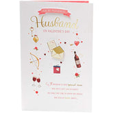 Husband Valentines Day Card With Envelope - Thoughtful Design