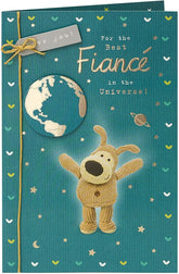 Boofle Fiancé Birthday Card