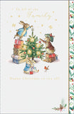 Peter Rabbit Happy Christmas to All Family Christmas Card
