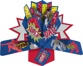Super Dad Pop Up 3D Card