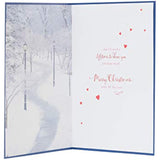 Wife Christmas Card - Winter Scene